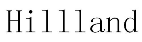 Hillland trademark