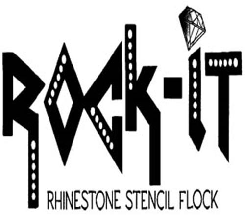 ROCK-IT RHINESTONE STENCIL FLOCK trademark