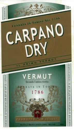 CARPANO DRY trademark