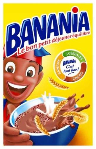 Banania le bon petit déjeuner équilibré c'est tout bon banane cacao 3 céréales trademark