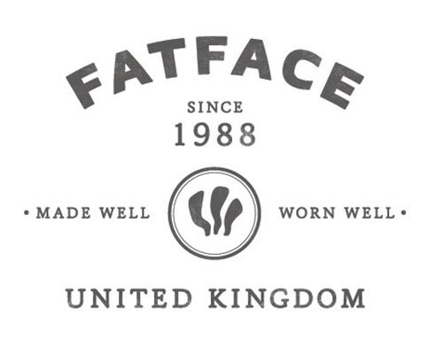 FATFACE SINCE 1988 MADE WELL WORN WELL UNITED KINGDOM trademark