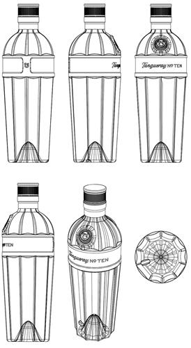 Tanqueray No. TEN trademark