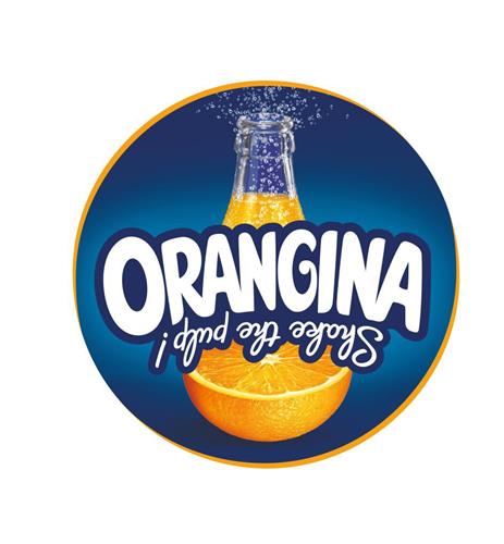 ORANGINA SHAKE THE PULP! trademark