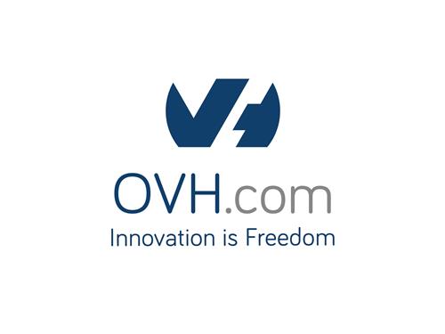 OVH.com Innovation is Freedom trademark