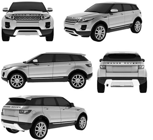 RANGE ROVER trademark