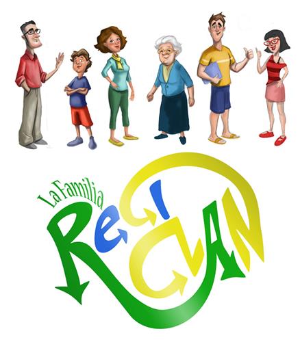 LA FAMILIA RECICLAN trademark