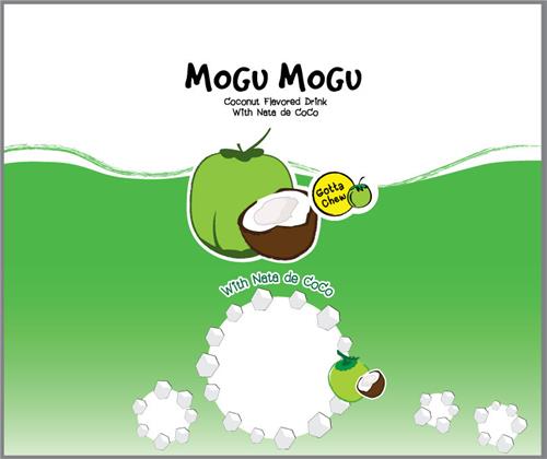 MOGU MOGU Coconut Flavored Drink With Nata de Coco Gotta Chew trademark