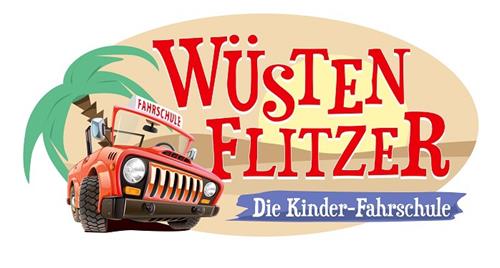 WÜSTENFLITZER DIE KINDER-FAHRSCHULE trademark