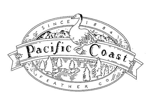 PACIFIC COAST FEATHER CO SINCE 1884 trademark