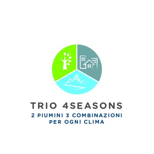 TRIO 4SEASONS 2 piumini 3 combinazioni per ogni clima trademark