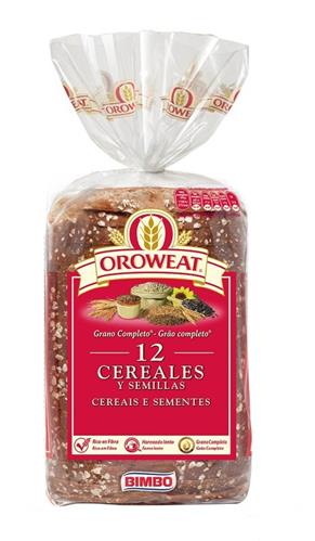 OROWEAT 12 CEREALES Y SEMILLAS BIMBO trademark