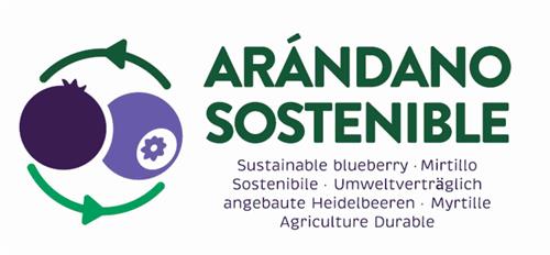 ARÁNDANO SOSTENIBLE Sustainable blueberry Mirtillo Sostenibile Umweltverträglich angebaute Heidelbeeren Myrtille Agriculture Durable trademark