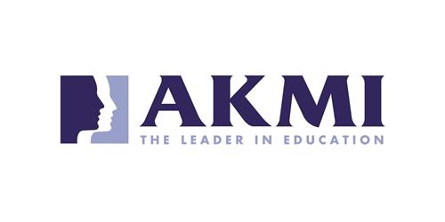 AKMI THE LEADER IN EDUCATION trademark