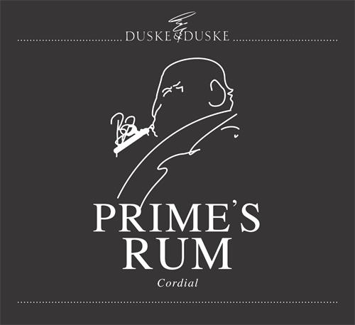 DUSKE & DUSKE PRIME'S RUM Cordial trademark