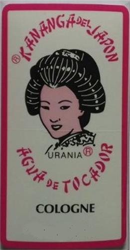 KANANGA DEL JAPON AGUA DE TOCADOR URANIA trademark