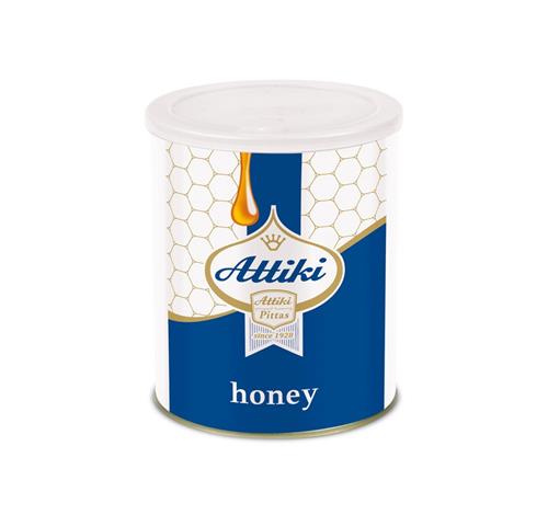 Attiki Attiki Pittas since 1928 honey trademark