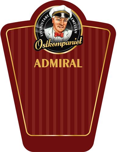 LIVSNJUTARE EMELLAN Ostkompaniet ADMIRAL trademark