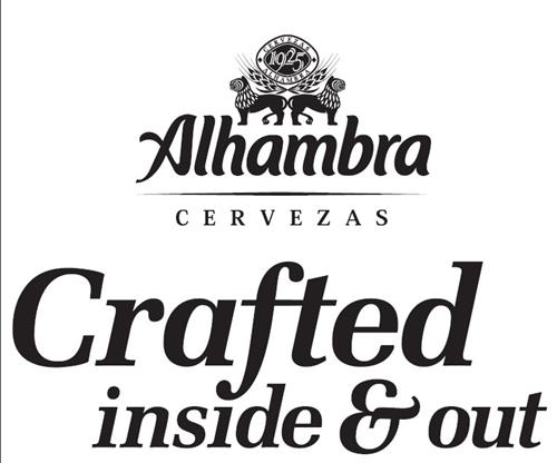 ALHAMBRA CERVEZAS CRAFTED INSIDE & OUT trademark