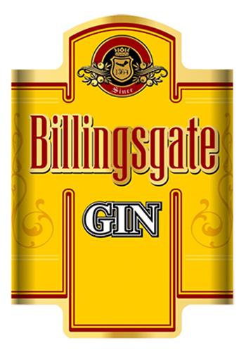 Billingsgate GIN trademark