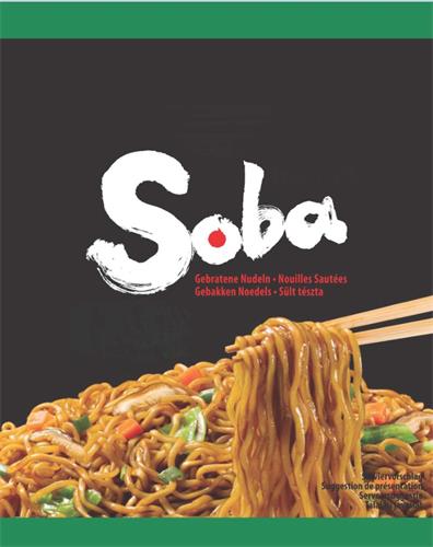 Soba Gebratene Nudeln Nouilles Sautées Gebakken Noedels sült tészta trademark