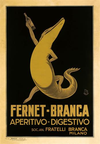 FERNET-BRANCA APERITIVO-DIGESTIVO SOC. AN. FRATELLI BRANCA MILANO trademark