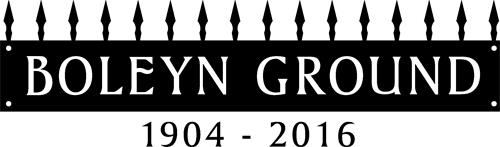 BOLEYN GROUND 1904 - 2016 trademark