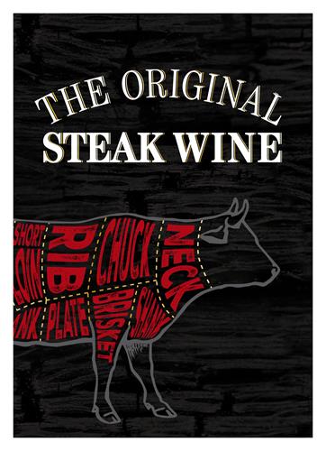 THE ORIGINAL STEAK WINE trademark