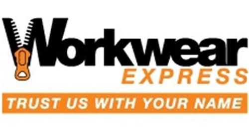 Workwear Express Trust Us With Your Name trademark