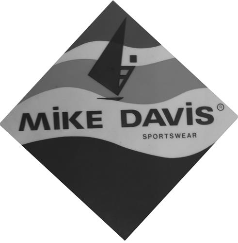 MIKE DAVIES sportswear trademark