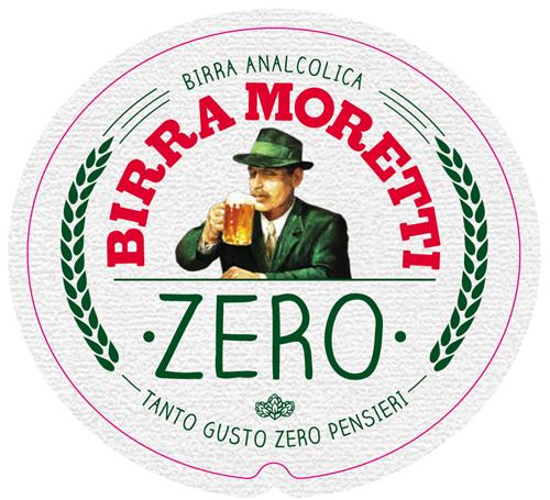 BIRRA ANALCOLICA BIRRA MORETTI ZERO TANTO GUSTO ZERO PENSIERI trademark