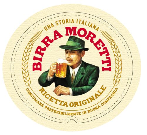 UNA STORIA ITALIANA BIRRA MORETTI RICETTA ORIGINALE CONSUMARE PREFERIBILMENTE IN BUONA COMPAGNIA trademark