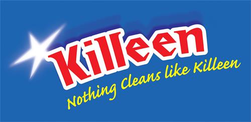 Killeen Nothing cleans like Killeen trademark