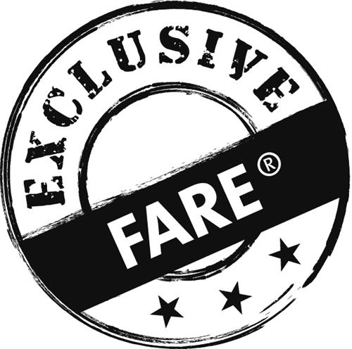 EXCLUSIVE FARE trademark