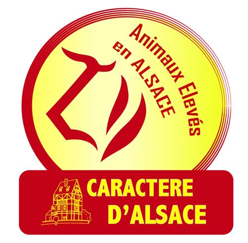 Animaux Elevés en ALSACE CARACTERE D'ALSACE trademark