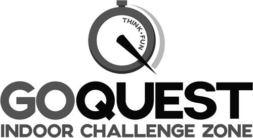 GO QUEST INDOOR CHALLENGE ZONE THINK FUN trademark