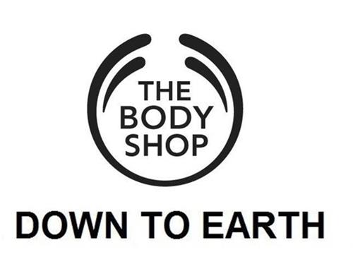 THE BODY SHOP DOWN TO EARTH trademark