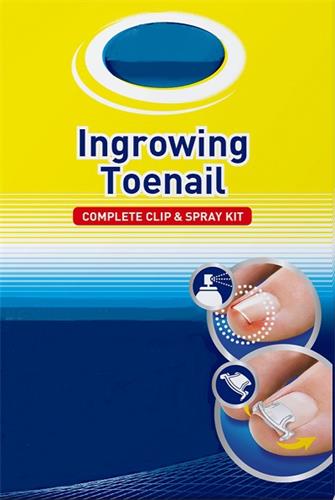 Ingrowing Toenail COMPLETE CLIP & SPRAY KIT trademark