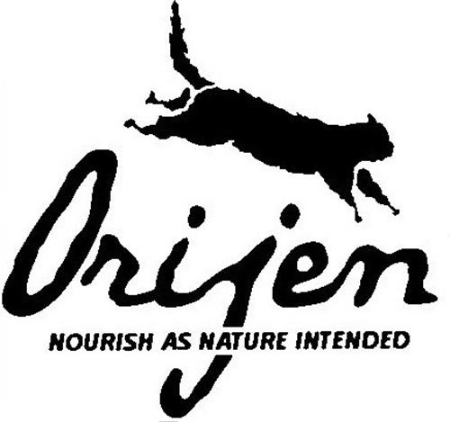 ORIJEN NOURISH AS NATURE INTENDED trademark