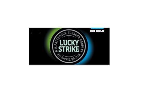 LUCKY STRIKE ICE COLD R.A. PATTERSON TOBACCO COMPANY  Est RICH D VA USA trademark