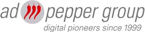 ad pepper group digital pioneers since 1999 trademark