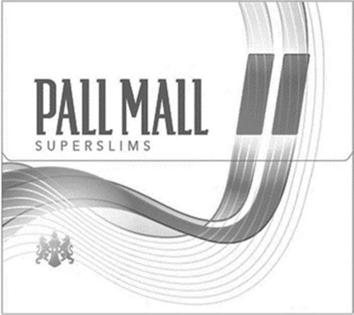 PALL MALL SUPERSLIMS trademark