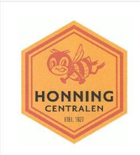 HONNING CENTRALEN ETBL. 1927 trademark