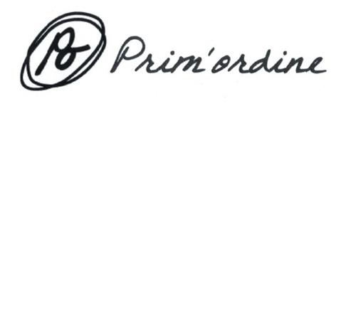 PO PRIM'ORDINE trademark