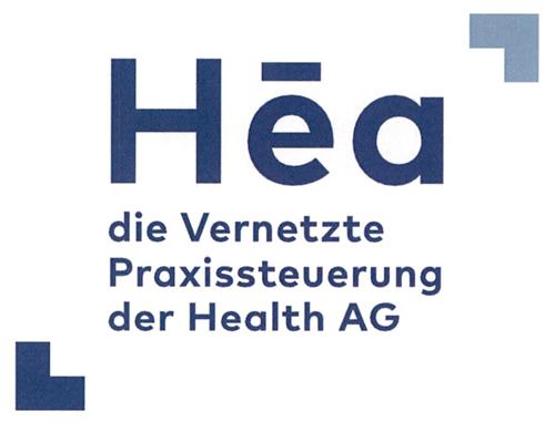 Hea die Vernetzte Praxissteuerung der Health AG trademark