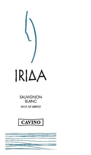 IRIΔA SAUVIGNON BLANC WINE OF GREECE CAVINO trademark