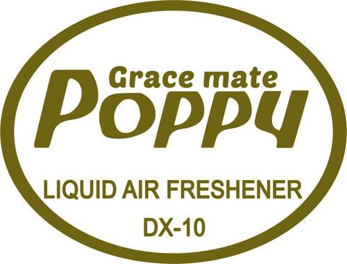 Grace Mate Poppy Liquid Air Freshner DX-10 trademark