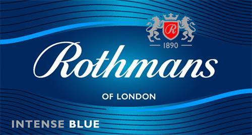 ROTHMANS OF LONDON 1890 INTENSE BLUE trademark