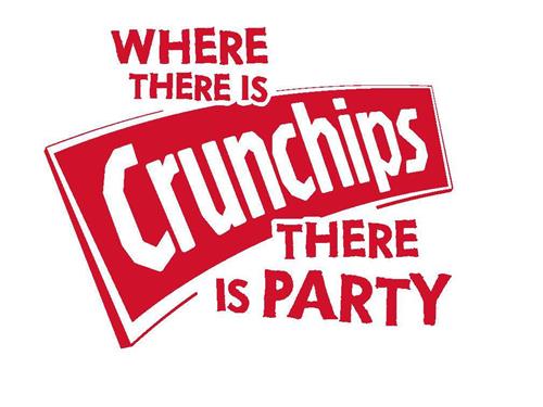 Where there is Crunchips there is Party trademark