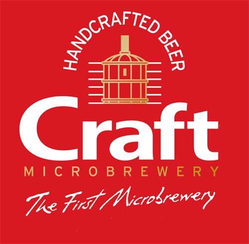 Craft HANDCRAFTED BEER  MICROBREWERY The First Microbrewery trademark