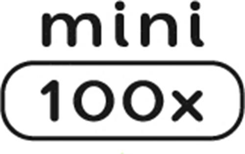 mini 100 x trademark